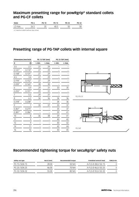 REGO-FIX Main Catalogue ENGLISH