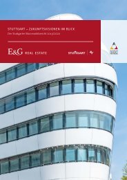 E & G Real Estate: Stuttgarter Büromarktbericht 2019/2020