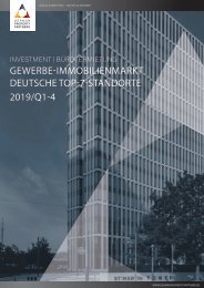 GPP: Büro- & Investmentmarktbericht 2019