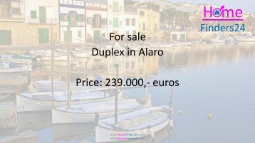 Charming duplex in Alaró for sale! (DUP0002)