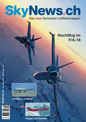 Das neue Schweizer Luftfahrtmagazin - SkyNews.ch