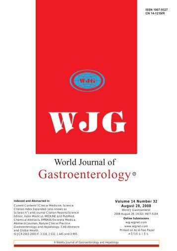 The diagnostic dilemma - World Journal of Gastroenterology