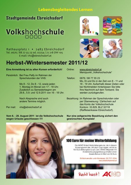 Ebreichsdorf kostenlose partnervermittlung - Wallsee-sindelburg 
