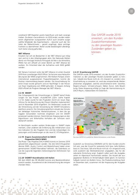 Flugwetter - Jahresbericht 2019