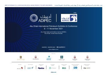 ADIPEC 2021 Sales Brochure