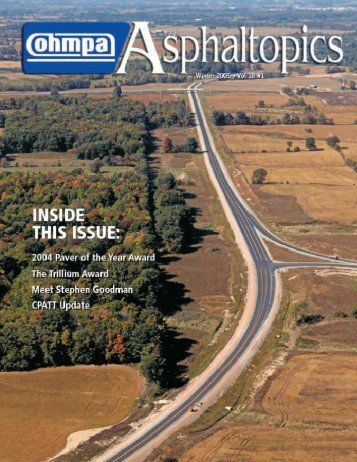 ASPHALTopics | Spring 2005 | VOL 18 | NO 1