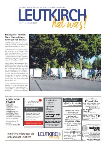 Leutkirch hat was 12.08.2020