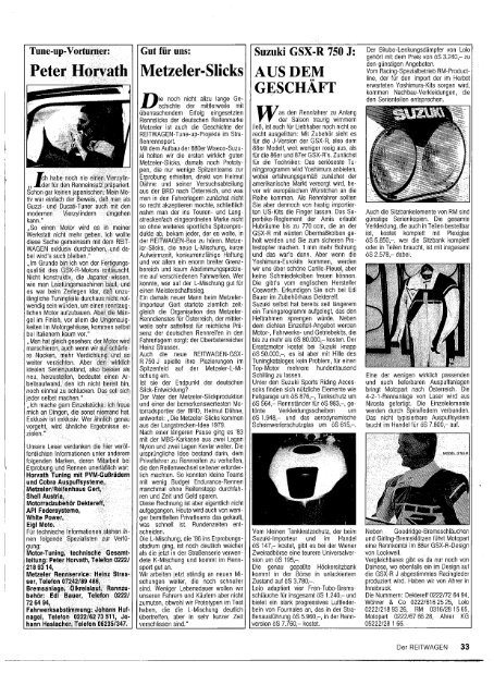 Der Reitwagen August/September 1988 - Motorradreporter