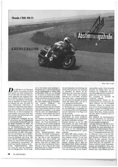 Der Reitwagen August/September 1988 - Motorradreporter