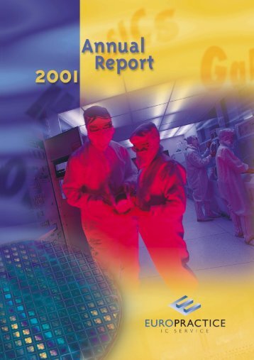 Annual report 2001 - Europractice-IC