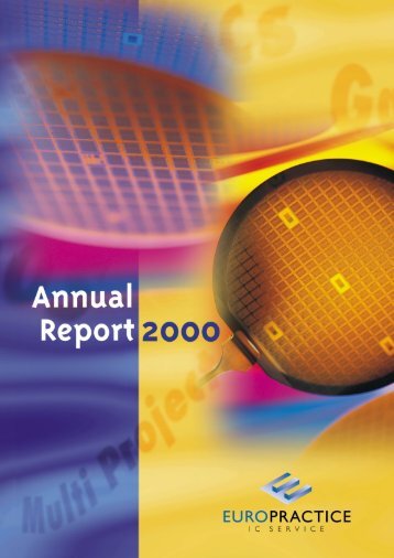 Annual report 2000 - Europractice