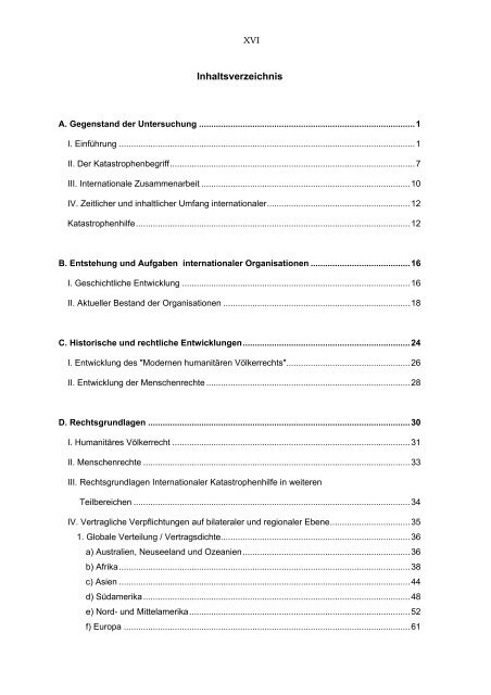 Internationale Katastophenhilfe - repOSitorium - Universität Osnabrück