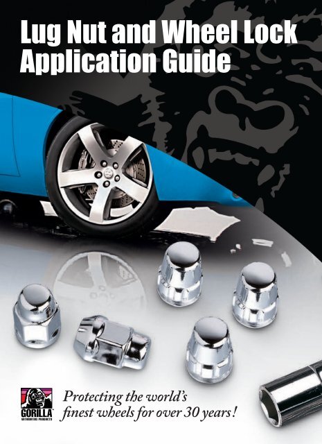 Lug Nut And Wheel Lock Application Guide Laddynamics Com Mx