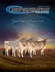 New Generation Genetics - August 2020 Catalog