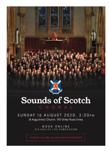 Sounds of Scotch Choral 2020