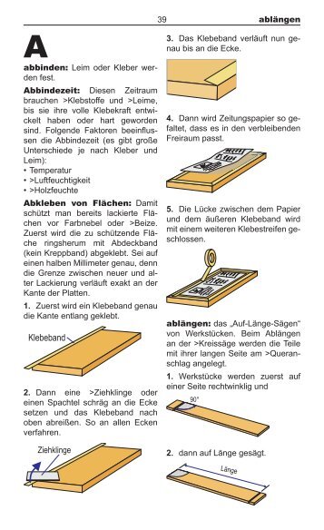 Leseprobe - Schreinerwissen.de