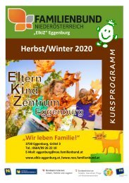 ElkiZ Herbstprogramm 2020