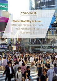 Global Mobility in Asien: Malaysia / Japan / Vietnam