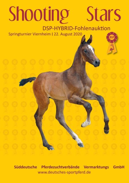 Dsp Fohlenauktion Shooting Stars Am 22 August 2020