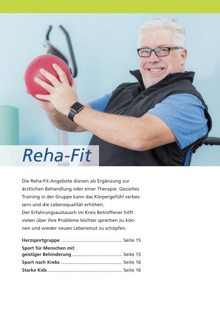 TGfit! Kursprogramm Herbst/Winter 2020