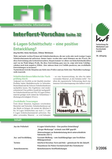 6-Lagen-Schnittschutz