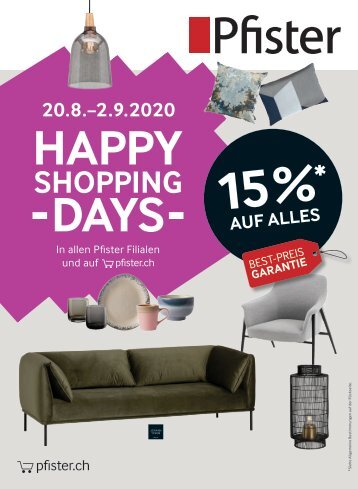 Flyer Happy Shopping Days DE