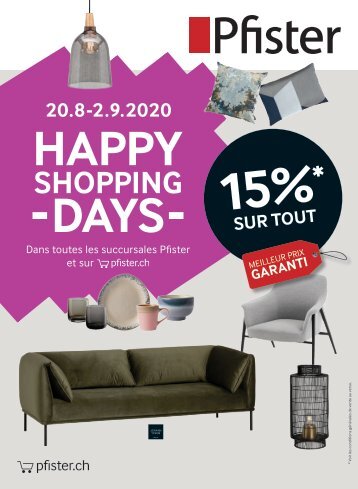 Flyer Happy Shopping Days FR