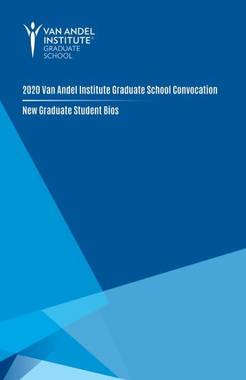 2020 Convocation: New Graduate Student Bios