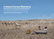 5. Afrika-Filmtage Wuppertal