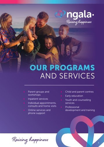 NGALA Programs and Services