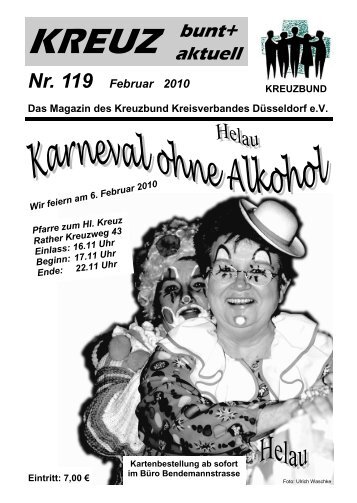 Nr. 119 Februar 2010 - Kreuzbund Kreisverband Düsseldorf