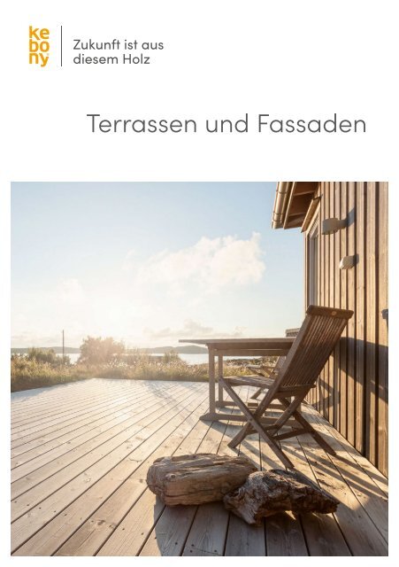 Kebony® Terrassen und Fassaden