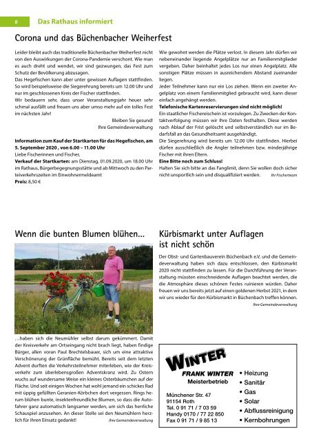 August 2020 - Büchenbacher Anzeiger
