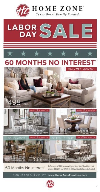 Labor day deals furniture sale 2020