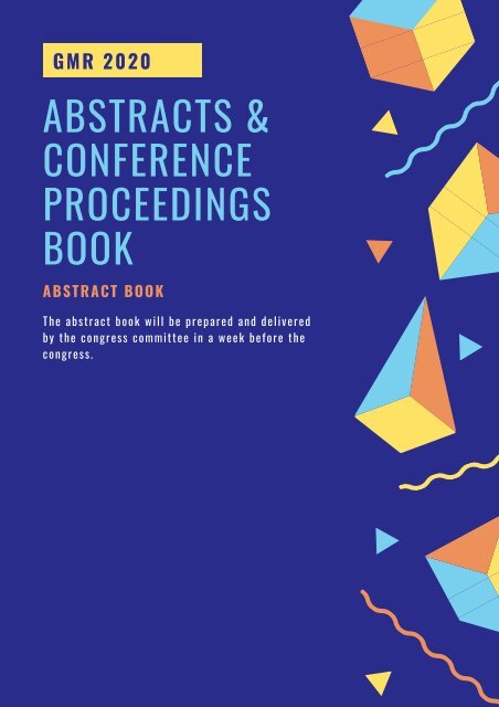 MEDICRES GMR 2020 Good Biostatistical Practice Conference Brochure