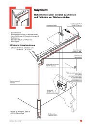 Sicherheitssystem schützt Dachrinnen und Fallrohre vor - eh-technik