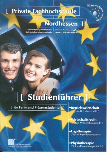 Studienführer der DIPLOMA FH Nordhessen 2005/2006 - Dr. André ...