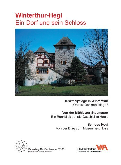 Winterthur-Hegi Ein Dorf und sein Schloss - Departement Bau ...