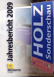 Die neuesten Trends mit Holz - Holzkette St. Gallen