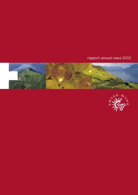 rapport annuel swea 2003