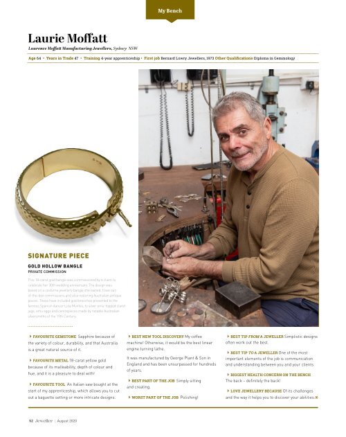 Jeweller - August 2020