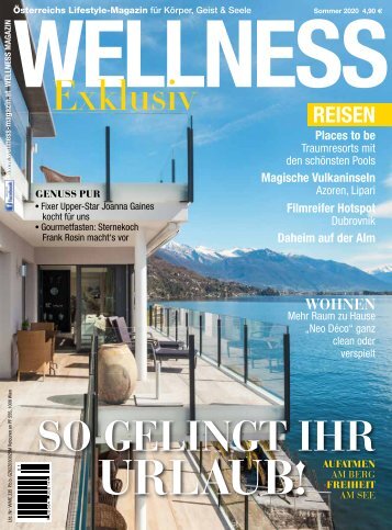 WELLNESS Magazin Exklusiv - Sommer 2020