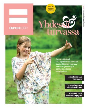 Espoon kaupungin lehti asukkaille 3/2020