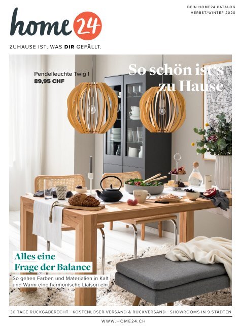 home24 Katalog Herbst/Winter 2020 CH