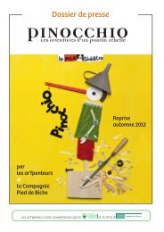 pinocchio - le Petit Théâtre