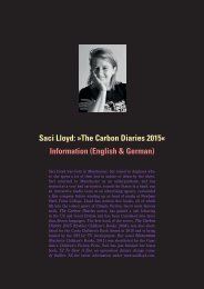 Information »The Carbon Diaries 2015«