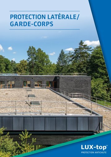 LUX-top® G-T Protection Latérale / Garde-Corps