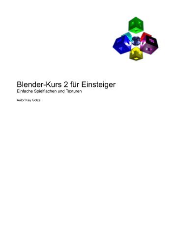 Blender-Kurs 2 für Einsteiger