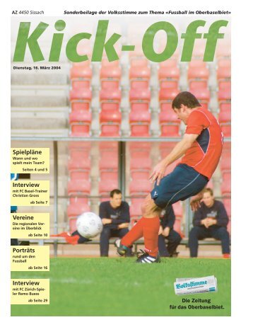 Kick-Off 2004 - Volksstimme