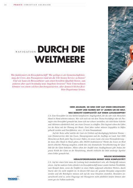 WACHSENDE KOMPLEXITÄT - Wirtschaftsmagazin